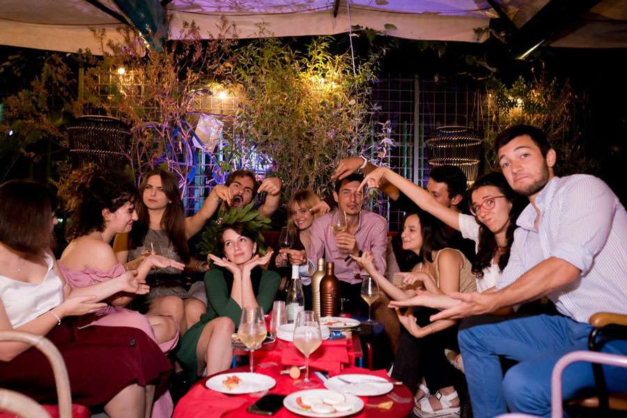 festa di laurea Roma al The Apartment