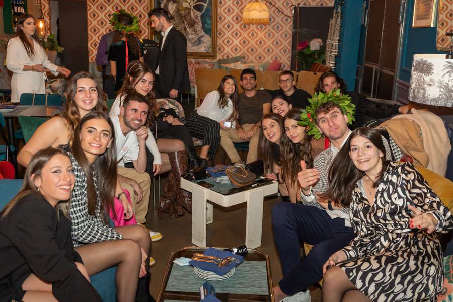 festa di laurea a Roma al The Apartment Università La Sapienza