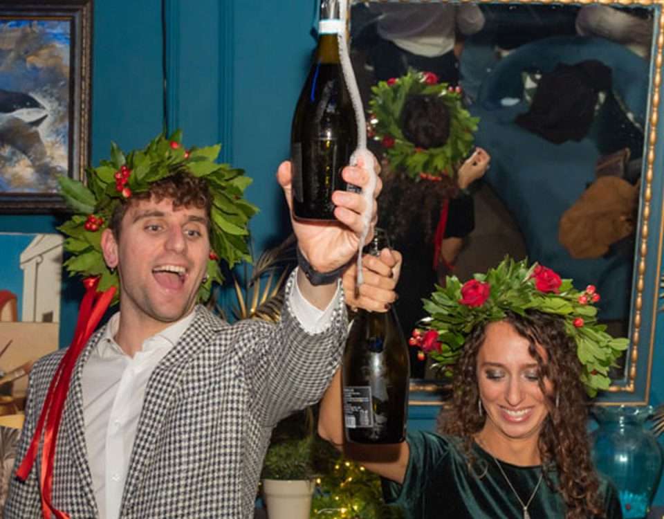 Locale festa di laurea a Roma La Sapienza