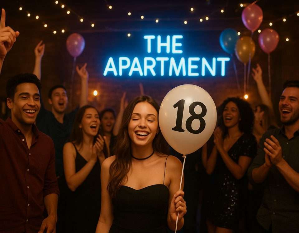 Festa 18 anni a Roma presso The Apartment con apericena e dj set